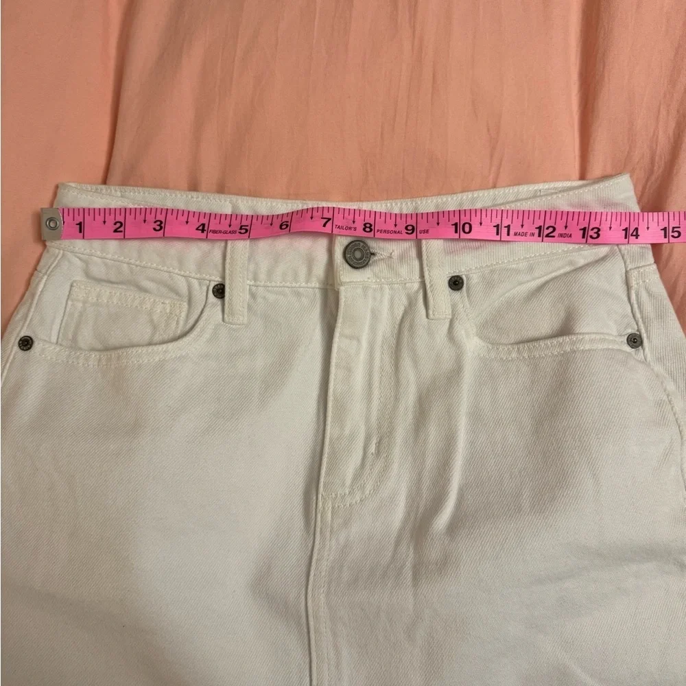 HIDDEN Peyton WHITE FRONT SLIT MIDI SKIRT - Women’s Large - Picture 12 of 14